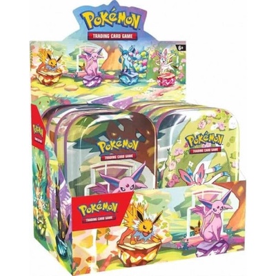 Pokémon TCG Prismatic Evolutions Mini Tin Display – Zboží Dáma