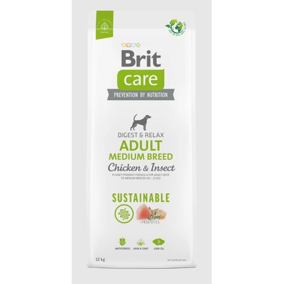 Brit Care Dog Sustainable Adult Medium kuřecí 15 kg