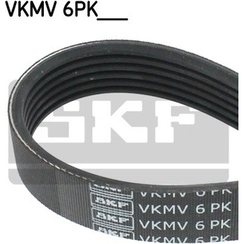 Ozubený klinový remeň SKF VKMV 6PK2100 (VKMV6PK2100)