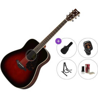 Yamaha FG830 Premium SET Tobacco Brown Sunburst Акустична китара