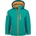TROLLKIDS Детско софтшел яке Trollkids Kid's Balestrand Jacket Softshell jacket - Sea Green / Lagoon Green / Sahara Sunset - размер 116 (EU) (703-4381-0515)