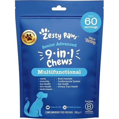 Zesty Paws Senior Advanced 9in1 Chews 60 ks