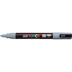 uni Декоративен маркер, 0, 9-1, 3 мм, UNI "Posca PC-3M", сив 284703000 (284703000)
