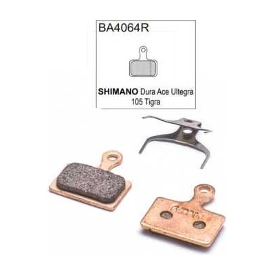 Brake Authority Накладки за дискови спирачки Brake Authority BA4064R SHIMANO ROAD