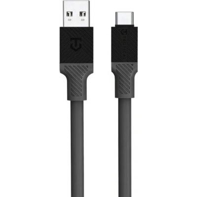 Tactical 57983117387 USB-A/USB-C, 1m, šedý
