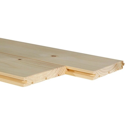 ASKO a.s. Palubka podlahová technická Smrk C, 19x146x2000mm, bal. 1,46m2