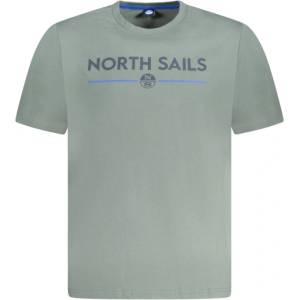 North sails Тениска с къс ръкав за мъже north sails, Размер l, Цвят Зелен (996027000_ve0419)