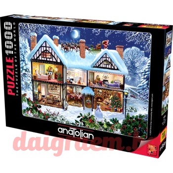 Image 1 of Anatolian Пъзел anatolian 1105 - 1000 части - Коледна къща (p1105)