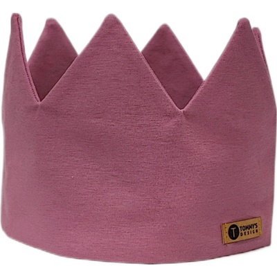 Tommy's design korunka čelenka tmavá starorůžová