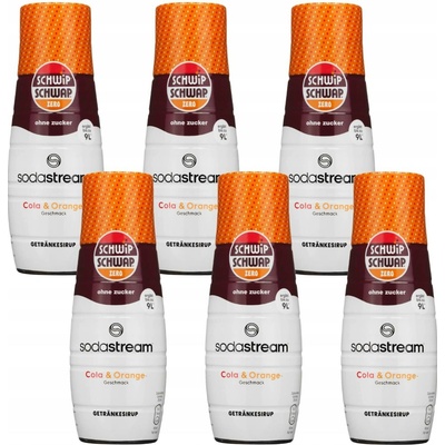 SodaStream Schwip Schwap Zero 6 x 440 ml