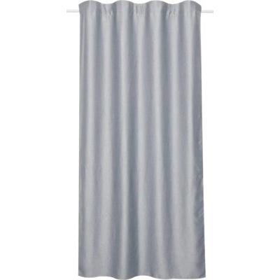 Zatemňovací záves s riasiacou páskou Blackout Shine sivý 245 x 135 cm