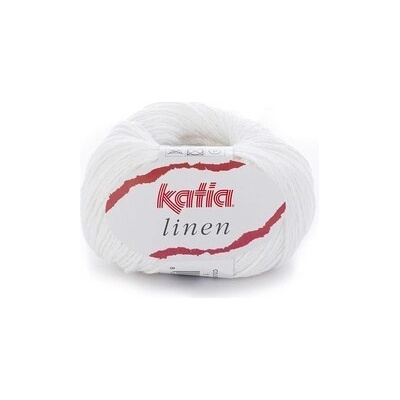LINEN Katia Farby LINEN: 01 biela