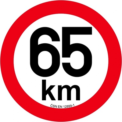 Obmedzenie rýchlosti 65 km retroreflexné pr. 200 mm