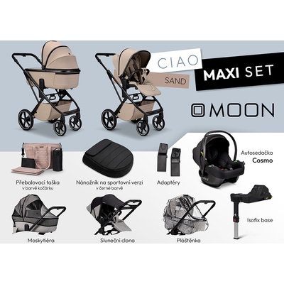 Moon CIAO MAXI set Sand 2026
