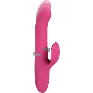 ToyJoy Venus Thrusting-Rotating Vibe Pink