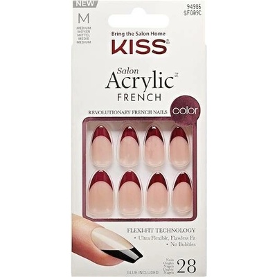 KISS Salon Acrylic French Color Catchy 28 ks