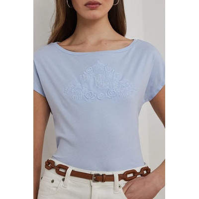 Lauren Ralph Lauren Памучна тениска Lauren Ralph Lauren (200963873)