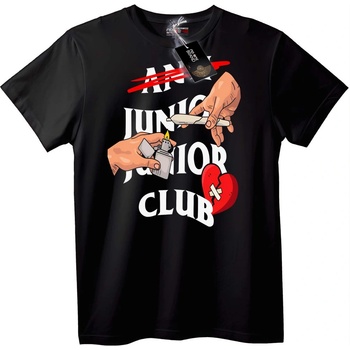 NOONEBRAND Тениска Junior Club - M, Black