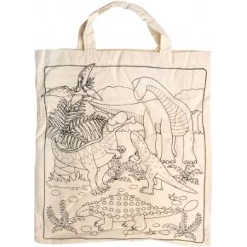 Image 1 of Goki - Памучна торбичка за оцветяване - Динозаври (58809)