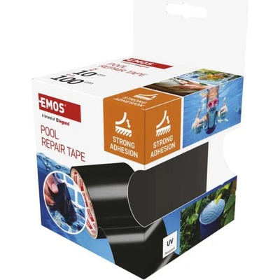 Emos F6110 Opravná lepící páska na bazény 1 m x 100 mm černá