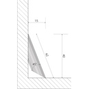 BRASED K40 Soklová lišta Dub císařský 1,22 m