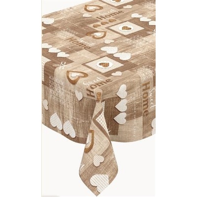 Impol Trade Obrus PVC 180A Sweet Home hnedý návin 20 mx140cm