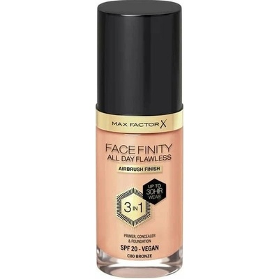 Max Factor Facefinity All Day Flawless C80 Bronze make-up na tvár SPF 21-30 30 ml