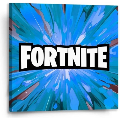 Sablio Obraz FORTNITE modrá - 50x50 cm
