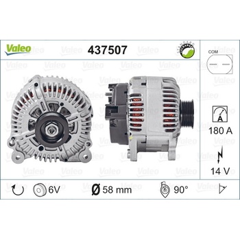 Alternátor VALEO 437507