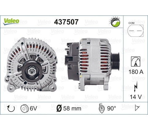 Alternátor VALEO 437507