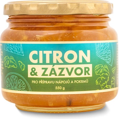 Yuzu Yuzu Citron a zázvor 550 g