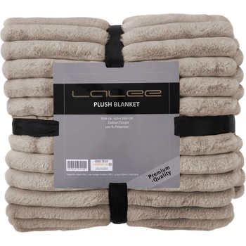 Lalee Одеяло Plush Blanket PLB 500, 150x200, таупе (PLB500TAU150200)