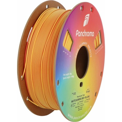 Polymaker PolyTerra PLA Dual Sunrise červená-žlutá 1,75mm 1kg