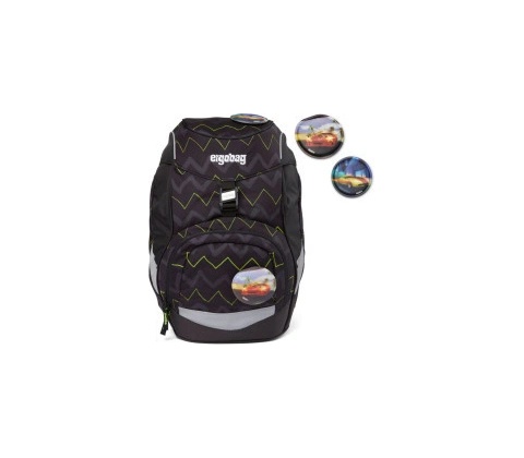 Ergobag Prime černá zig zag 2020