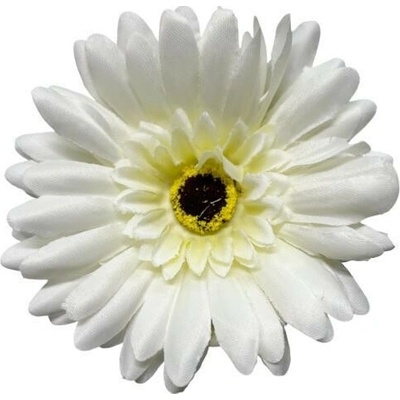 Umelá gerbera biela 10 cm