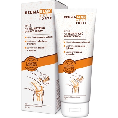 Reumablok Akut Forte masť na kĺby 125 ml