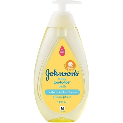 Johnson's Шампоан за коса и тяло 2в1 Johnson's - Top-to-toe, 500 ml