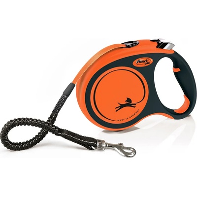 flexi XTREME повод L до 65кг, 5м лента - оранжево