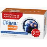Naturpharma Urimil Memory, 60 + 30 капсули, Naturpharma (10059153)
