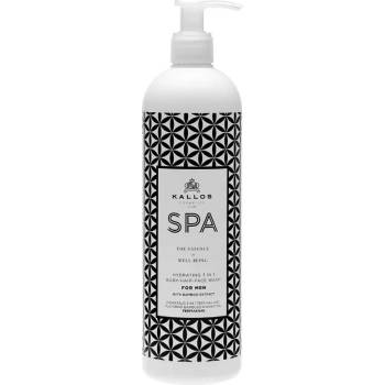 Kallos Cosmetics SPA For Men Hydrating 3 in 1 hydratačný sprchovací gél 3 v 1 500 ml