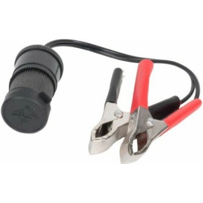 Automax Zásuvka 12V / 24V so svorkami na autobatérií