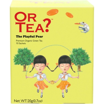 Or Tea? BIO The Playful Pear Krabička s čajovými sáčky po 10 ks