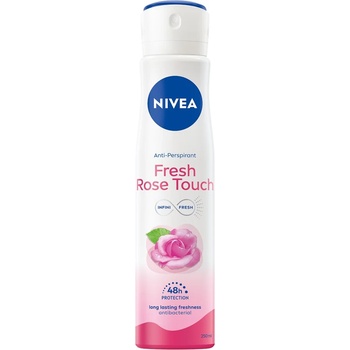 Nivea Fresh Rose Touch 48h deo spray 250 ml
