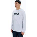 POC Блуза с дълъг ръкав POC Tee hydrogen white/lazurite blue