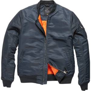 Vintage Industries Westford MA1 бомбър яке, нощно небе (2081.nightsky)