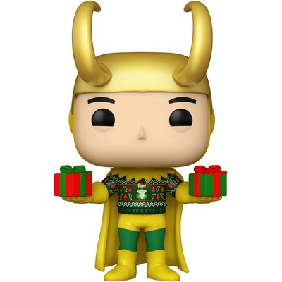 Funko Фигура Funko POP! Marvel: Holiday - Loki (Metallic) (Special Edition) #1322 (087750)