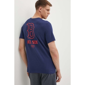 Nike Памучна тениска Nike Boston Red Sox в тъмносиньо с принт (N199.44B.BQ.LVQ)