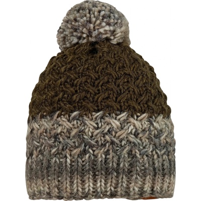 maximo Зимна шапка (beanie) Maximo Boy's Hat with Pompom and Full Lining Beanie - Olive - размер 51 cm (904-2925-0312)