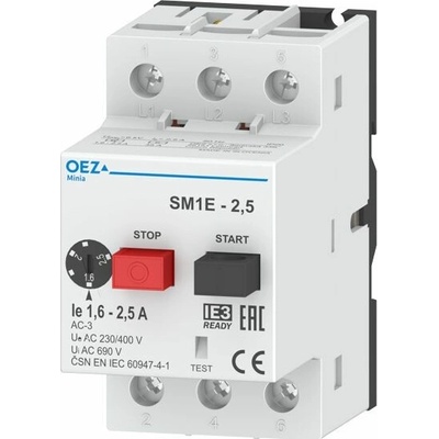 OEZ Spúšťač motora 39263 SM1E-2,5 1,6A-2,5A