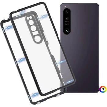 Sony Xperia 1 IV View Window/ Magnetic Metal Frame Калъф и Протектор